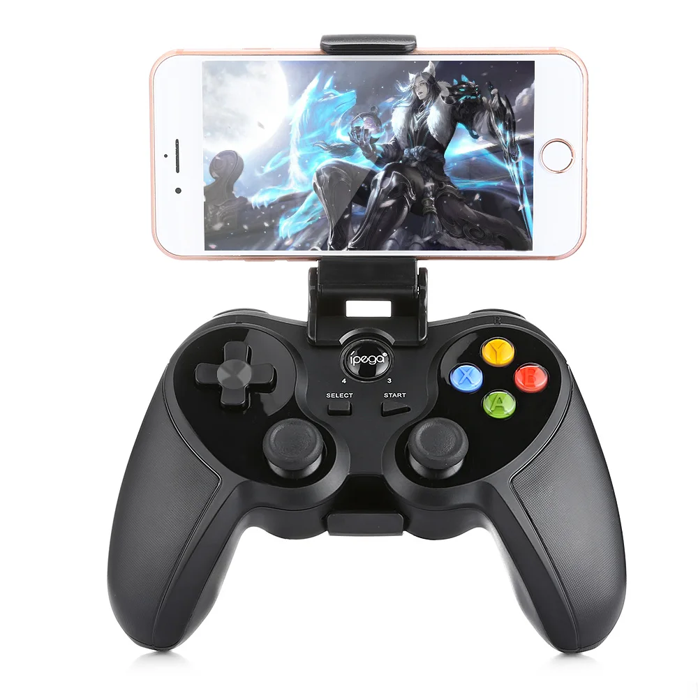 Ipega PG-9078 Универсальный беспроводной Bluetooth игровой контроллер с кронштейном для