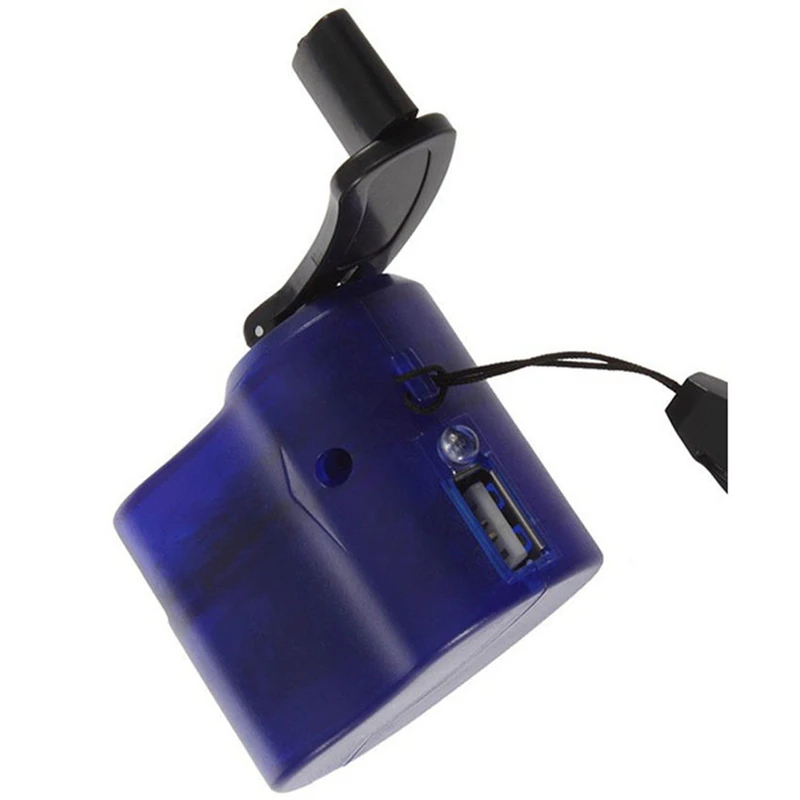 Струйное аварийное зарядное устройство DC 6V 300mA USB ручная Динамо-машина сотовый телефон для MP4 мобильный телефон планшет внешний источник питания