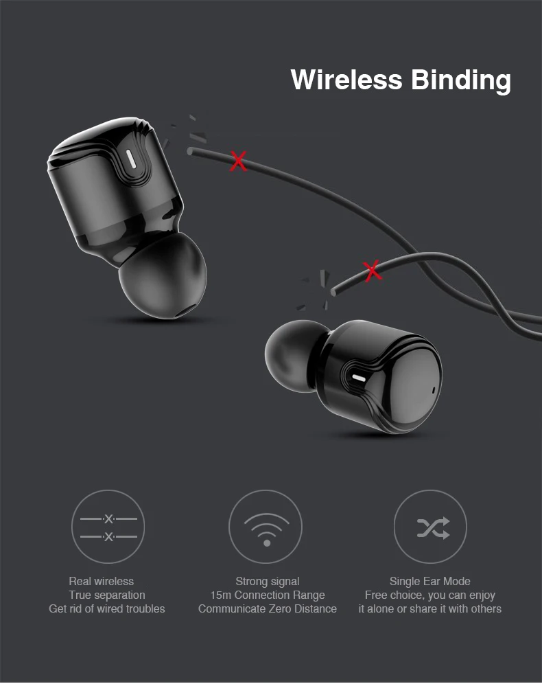 Portable Mini Bluetooth Earphones Headset V4.2 Wireless Earphone TWS Earbuds 700Mah Charging Box Case Bass Stereo Sound with Mic (7)