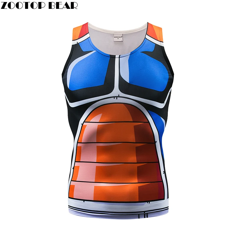 

2018 New Tank Tops Men Vest Male singlet Anime Top&Tee Fitness Hit Color Tight Bodybuilding Sleeveless Summer Muscle ZOOTOP BEAR