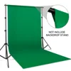 Fond de photographie toile de fond lisse mousseline coton vert écran Chromakey Cromakey fond tissu pour Photo Studio vidéo ► Photo 3/6