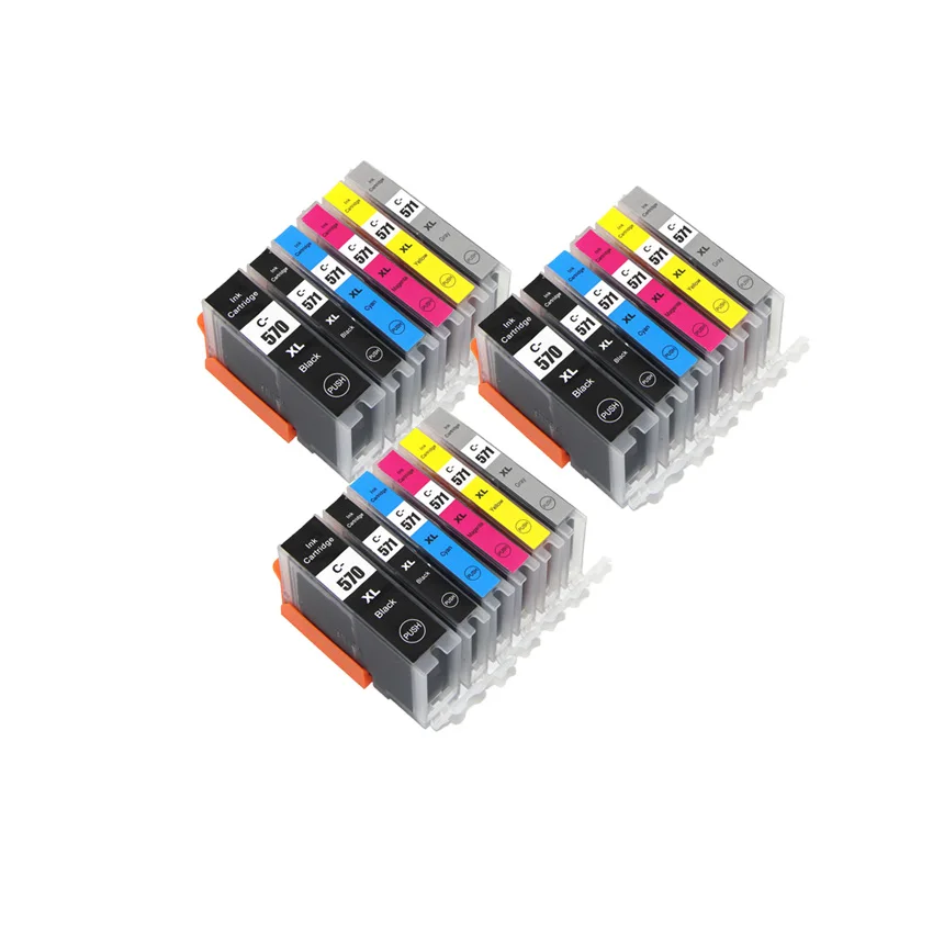 Совместимый чернильный картридж BLOOM PGI 570 CLI 571 для принтера canon PIXMA MG7750 MG7751 MG7752 MG7753