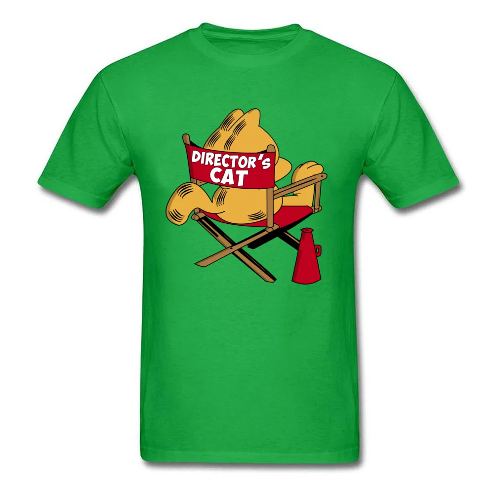 cosie Short Sleeve Tops Shirt VALENTINE DAY O Neck 100% Cotton Men T-Shirt Directors...Cat cosie Tee Shirts Oversized Directors...Cat green
