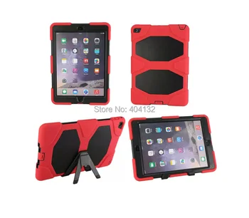 

Shockproof Full Protector Case Armor Cover Stand For Ipad Air 2 - 30PCS
