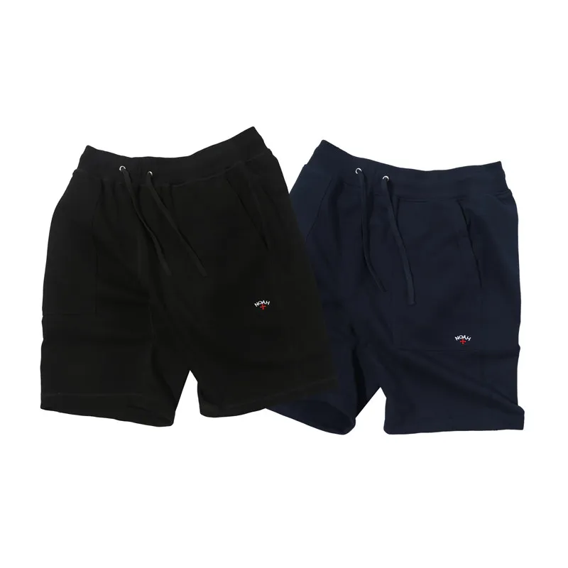 Noah CORE/мужские шорты с вышивкой логотипа wo, kanye west, уличная одежда в стиле хип-хоп, короткие штаны, летние свободные повседневные