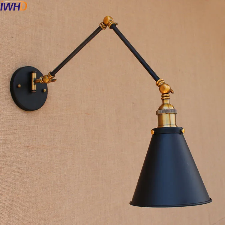 IWHD Swing настенный светильник с длинным кронштейном светодиодный Lampen столовая Лофт