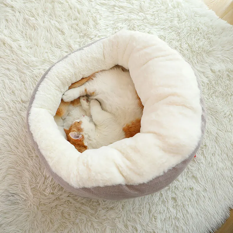 Hoopet кошка кровать для кошек домик для домашних животных домик для кошек скамья для кошек хлопковые товары для домашних животных щенок мягкий удобный зимний дом