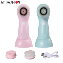 Горячие очиститель для лица инструмент Красота средство для очистки пор щетка для чистки лица электрическое устройство для глубокой прибор для вакуумной чистки угрей очиститель