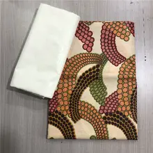 Африканский Цветочный Принт Базен riche getz африканская кружевная ткань Базен кружева с простой парчи кружева соответствующие 10 ярдов/комплект