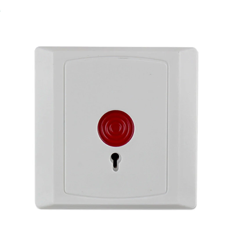 Auto Reset NC/NO options panic button plastic switch use for alarm system Fire retardant ABS shell emergency swtich | Безопасность и
