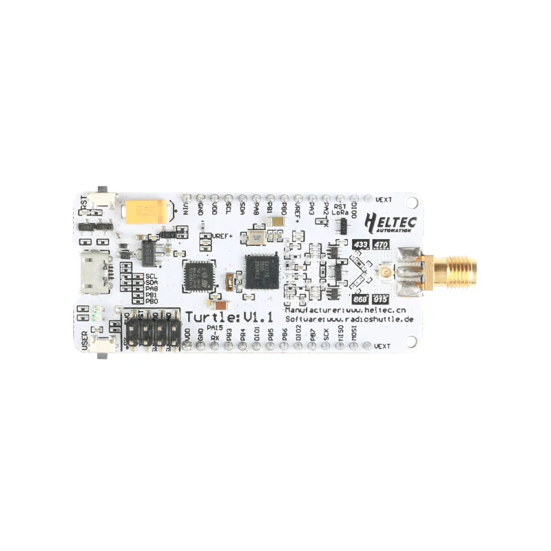 STM32L432KC SX1276 Wireless Development Board 433-470 МГц 868-915 МГц LoRaWAN радио Shuttle держатель аккумулятора AAA с антенной