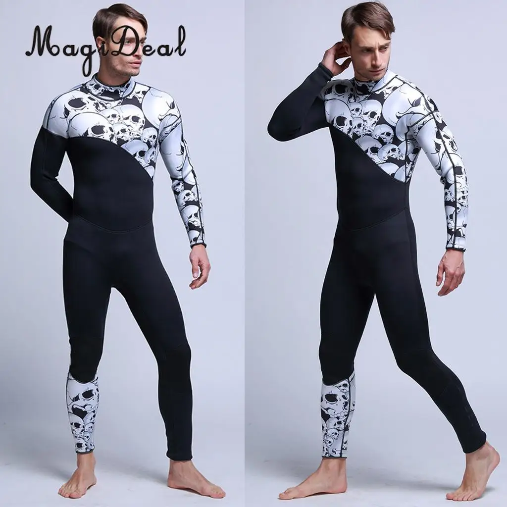Phenovo 3mm Neoprene Scuba Dive Wetsuit For Men Diving Wet Suit Surf Surfing Snorkeling Equipment Full Suits Spear Fishing