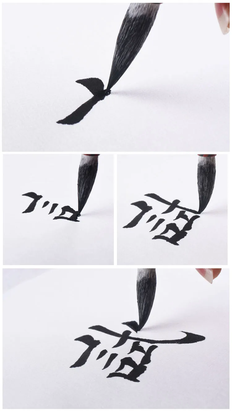Tradicional Pincel de Caligrafia Chinesa Caneta Penholder