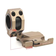 Тактический консольный быстросъемный 25,4 мм до 30 мм прицел кольцо крепление для охоты 20 мм рельс