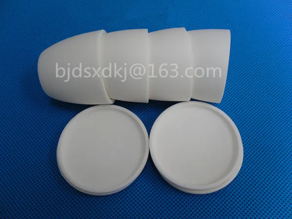 

99.3% alumina crucible / 10ml / with lids / Arc-Shaped / corundum crucible / Al2O3 ceramic crucible / Sintered crucible