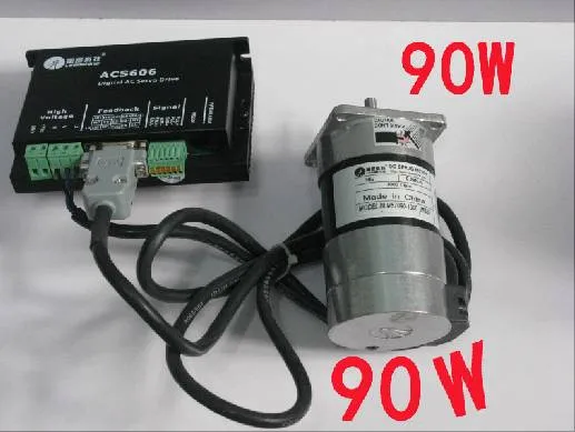 

Leadshine BLM57090-1000 90W DC servo motor+ ACS606 servo drives,AC servo performance
