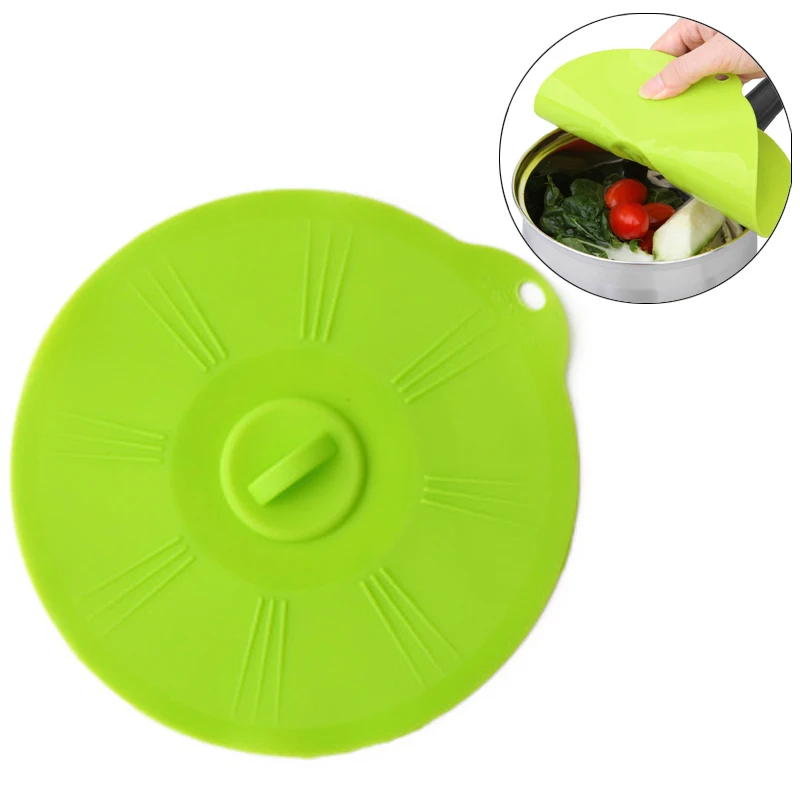 Silicone Microwave bowl cover Suction Lid bowl Pan Cooking Pot Lid