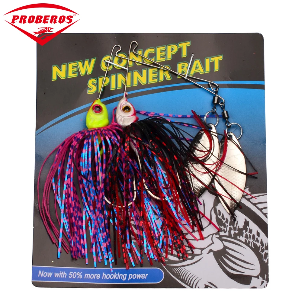 

2PC/Set Spinner Fishing Lures 20 Colors Spoon Baits 20 Models Mixed Weight Metal Bass Baits for Fishing Tackle