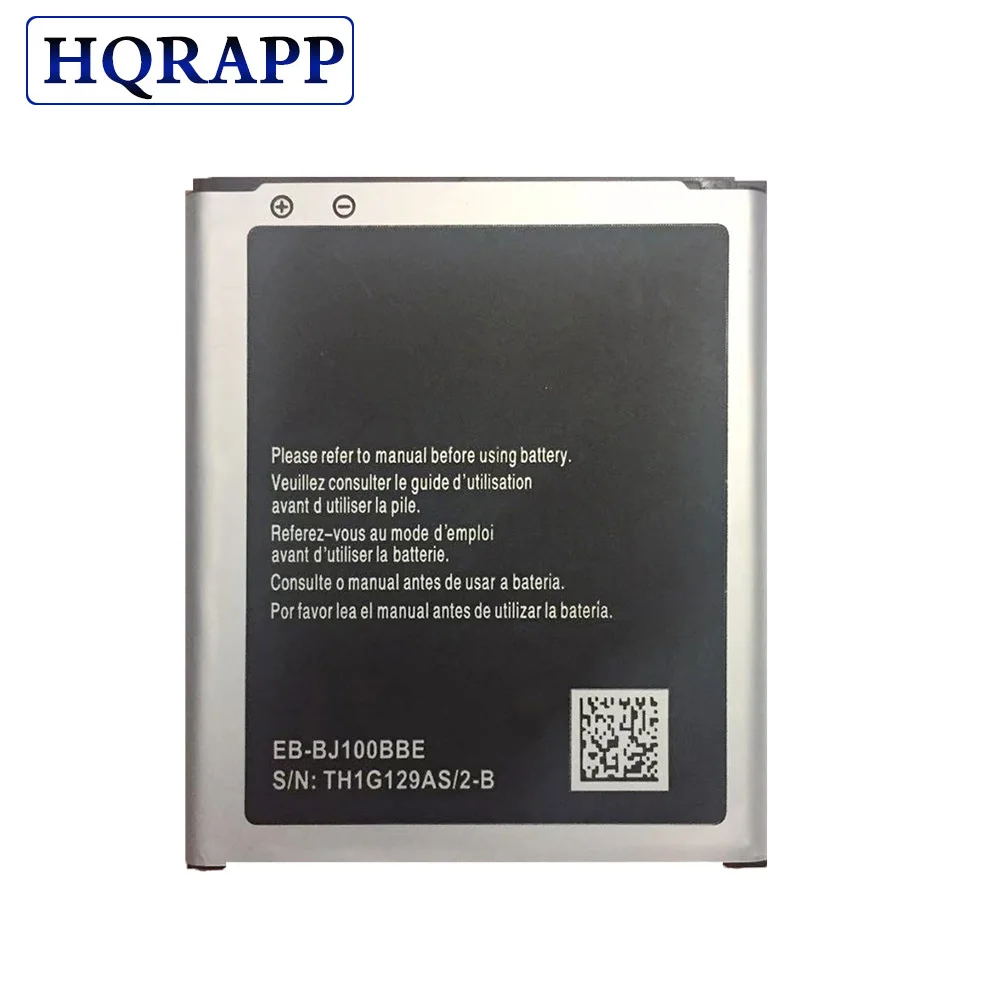 

EB-BJ100BBE EB BJ100BBE Replacement Battery for Samsung Galaxy J1 (2015) J100 J100F/D J100H J100M J1 4G EB-BJ100CBE 1850mAh