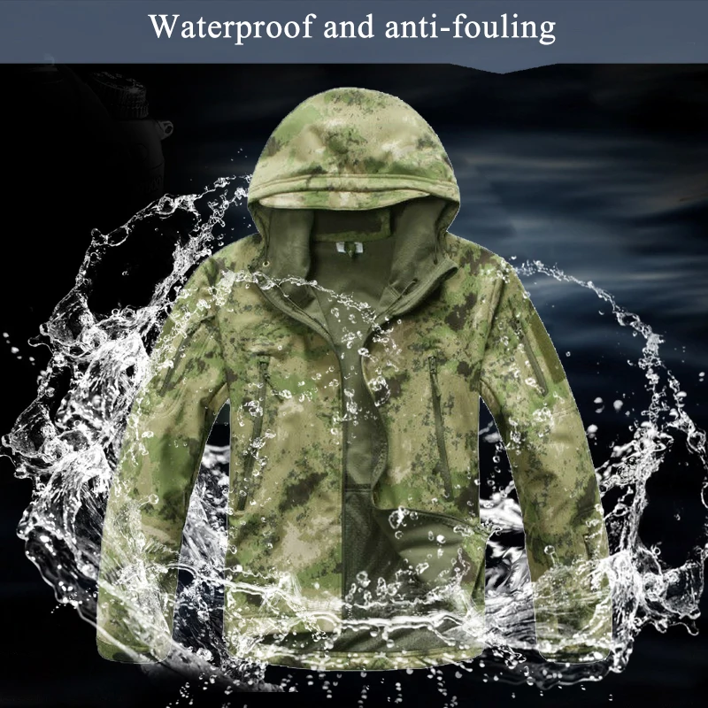 Дропшиппинг Lurker Shark Skin Softshell V5 Военная тактическая куртка мужская