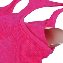 Стрейчевая облегающая блузка для женщин, Бюстье для девочек, тонкая быстросохнущая футболка для спортзала, компрессионная одежда для тренировок