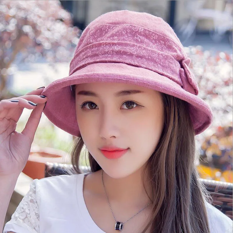 BINGYUANHAOXUAN Женская летняя пляжная шляпа от солнца с большими ...