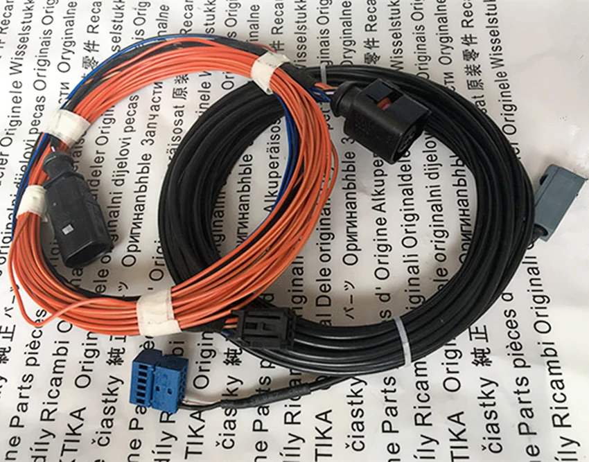 

Rear View Camera Reversing Logo Camera Cable Wire Harness For VW Golf 7 MK7 VII