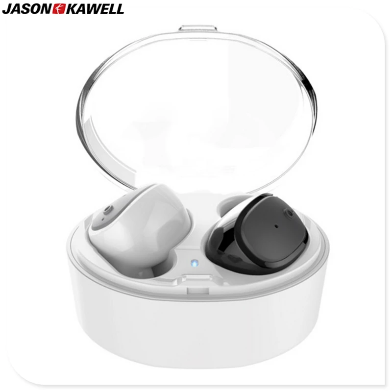 

Handsfree earpiece in-ear stereo headset mini wireless bluetooth earphone