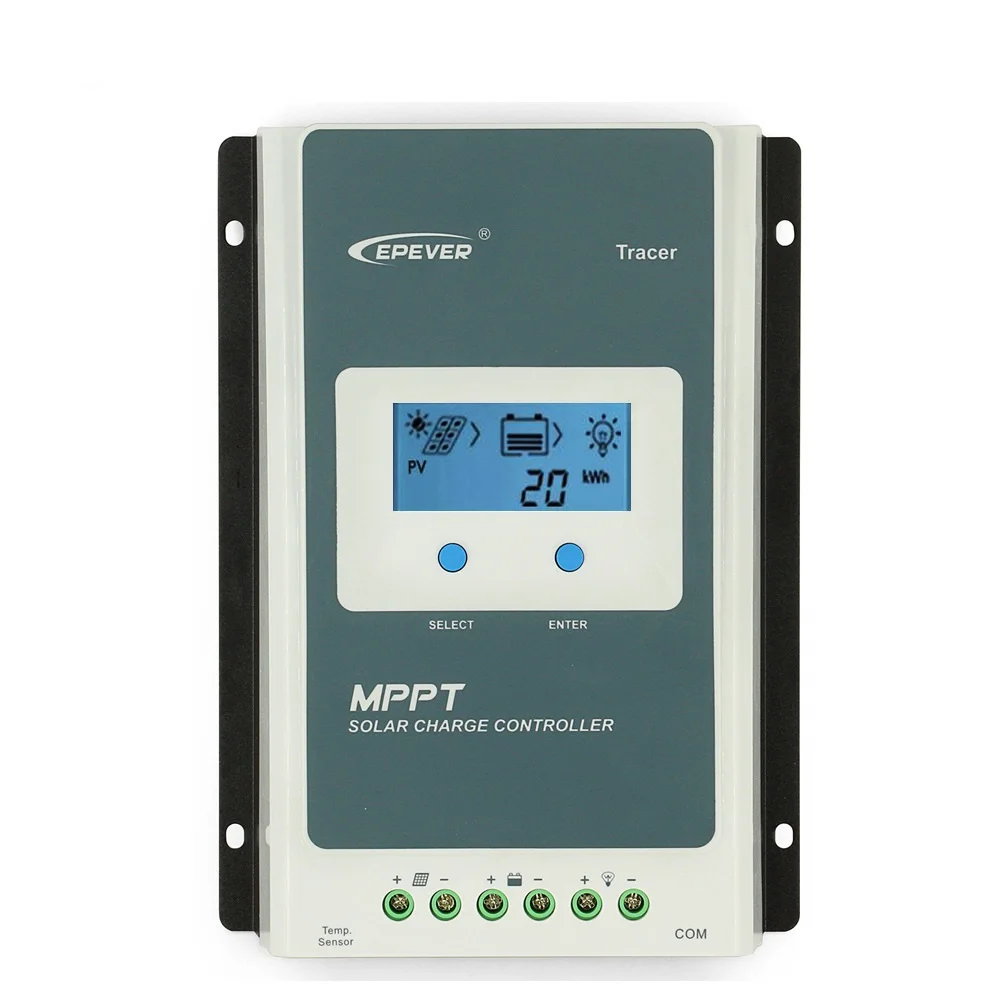 

MPPT30A Solar Controller 12V/24V Tracer 3210AN Intelligent LCD Display