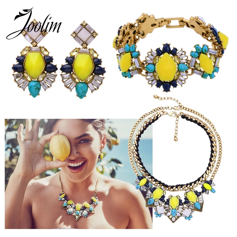 JOOLIM Jewelry Wholesale/ Trendy Jewelry Set American & European Style