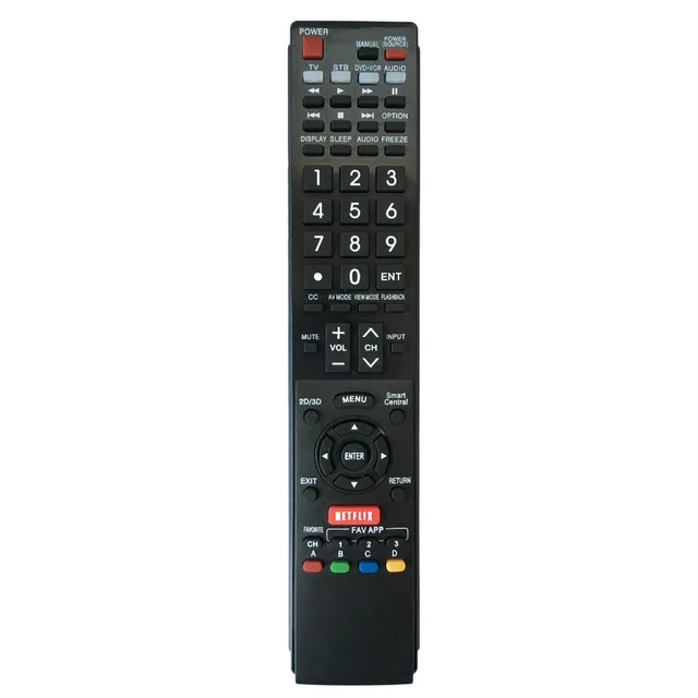 Universal Remote Control for Sharp AQUOS TV LC52LE925 LC 52LE640U LC