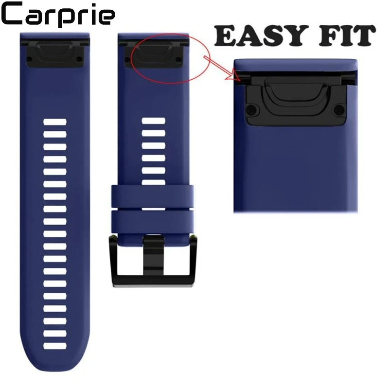 

NEW Best Price ! 26MM Replacement Silicagel Soft Quick Release Kit Band Strap For Garmin Fenix 5X GPS Watch jun25