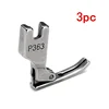 3PC Industrial sewing machine presser foot flatcar presser zipper foot toothpick thin steel presser foot P363  5BB5022 ► Photo 1/4