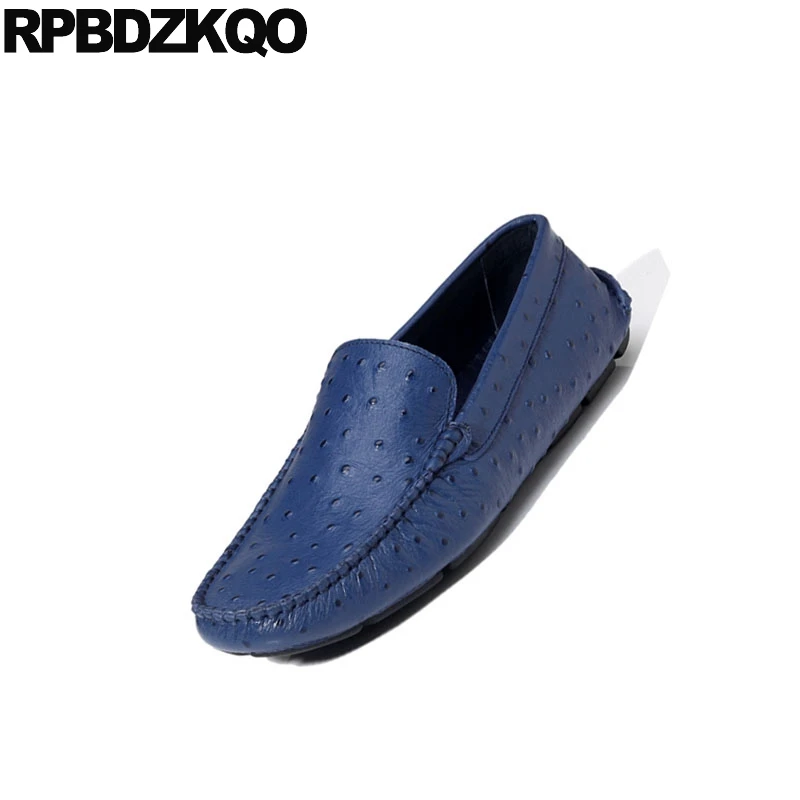 Doux Marque noir bleu Mocassins Beige 2018 Britannique Chaussures Bleu Qualité Hommes Véritable Supérieure Style Glissement Célèbre Appartements À Décontracté rouge Cuir Semelles En vert RTwq1xYwF