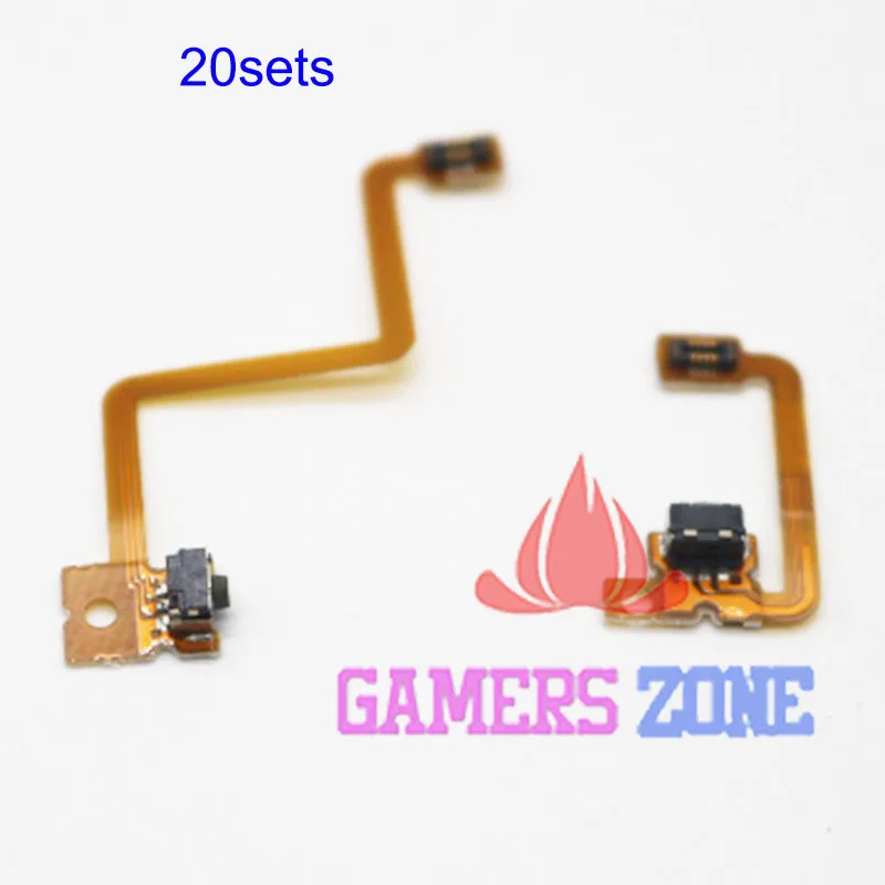 

20sets Shoulder Trigger Button Left Right Flex Cable for Nintendo 3DS Repair L/R Switch