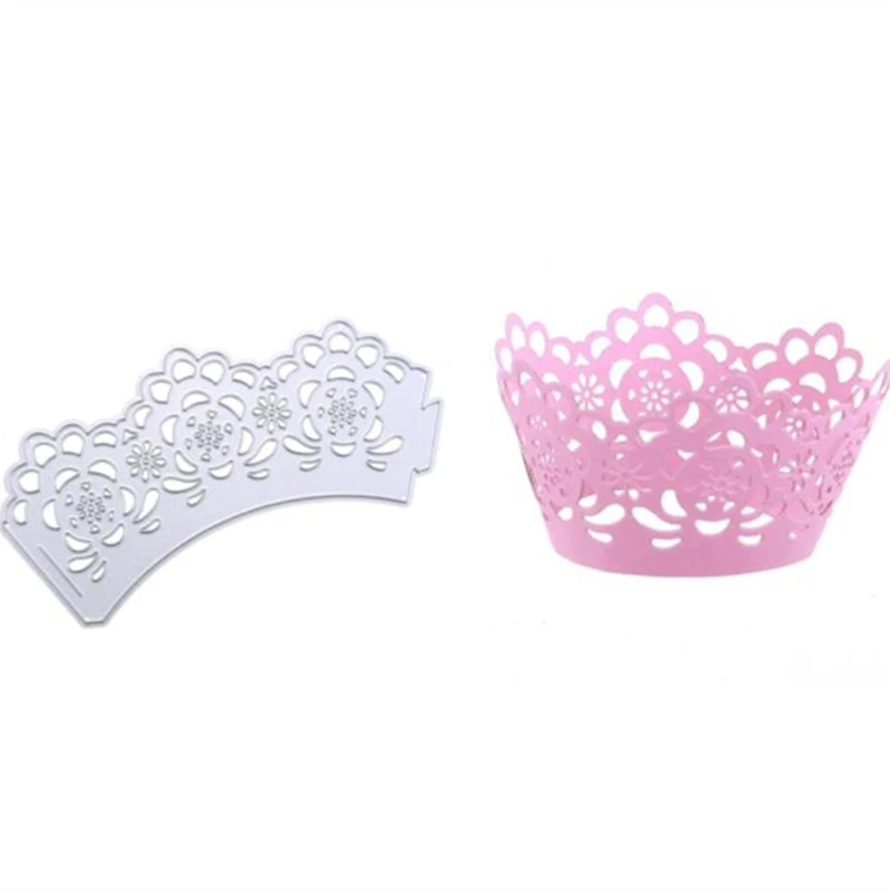 YLCD1409 Flower Cake Frame Metal Cutting Dies For Scrapbooking Stencils DIY Album Cards Decoration Embossing Folder Die Cuts New