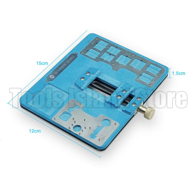 

Universal fixture A8 A9 A10 A11 A12 CPU NAND for iPhone 8g/7g/6sp/6s Main plate fixing clamp Grooves Fingerprint repair