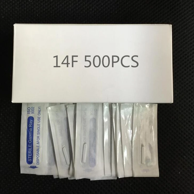 

14 Flex Laminas Tebori 500pieces 14 pin Microblading Needles Permanent Makeup Eyebrow Tatoo Blade For Manual Tattoo Pen Machine