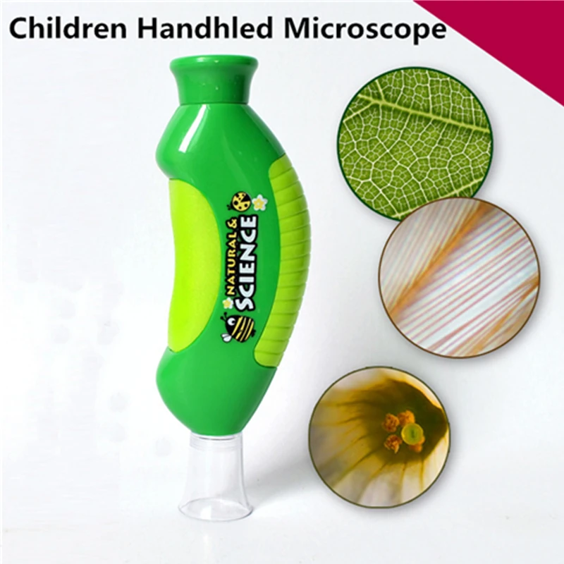 

Children Science Toy Handhled Microscope Portable Science Experiment Toys