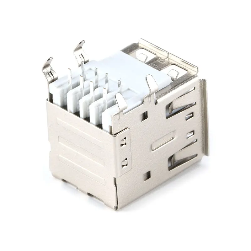 DIY 10 шт. USB Тип гнездовой разъем белый 2-1 G44 для подключения данных интерфейс зарядки адаптер SDA кабель для передачи данных L