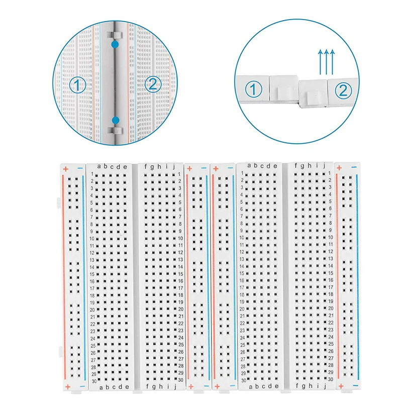 Макетная плата 830 точек без пайки печатная плата для DIY KIT печатная плата тестовая печатная плата для arduino/raspberry pi