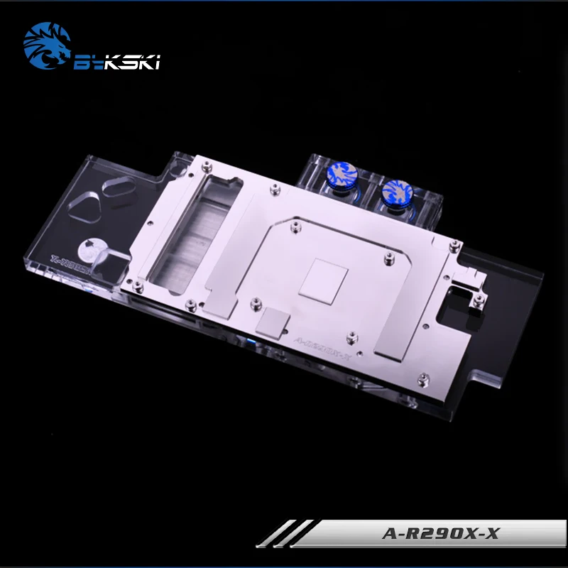 Seller  Bykski Public Version Full Cover Graphics Card Water Cooling Block use for AMD R9 390X 290X R290 AT