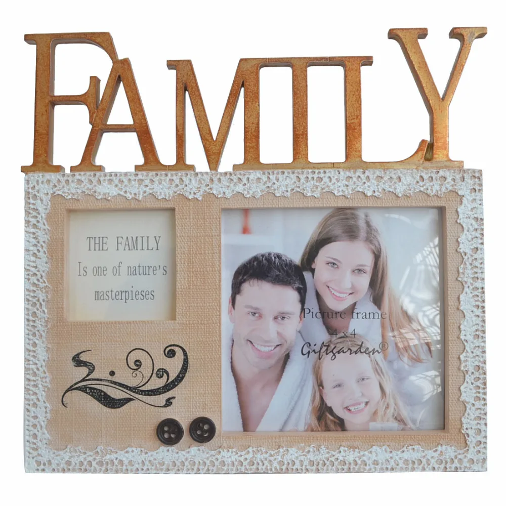 4x4 Picture Frame Family Personalized Photo Frames For Photo Display