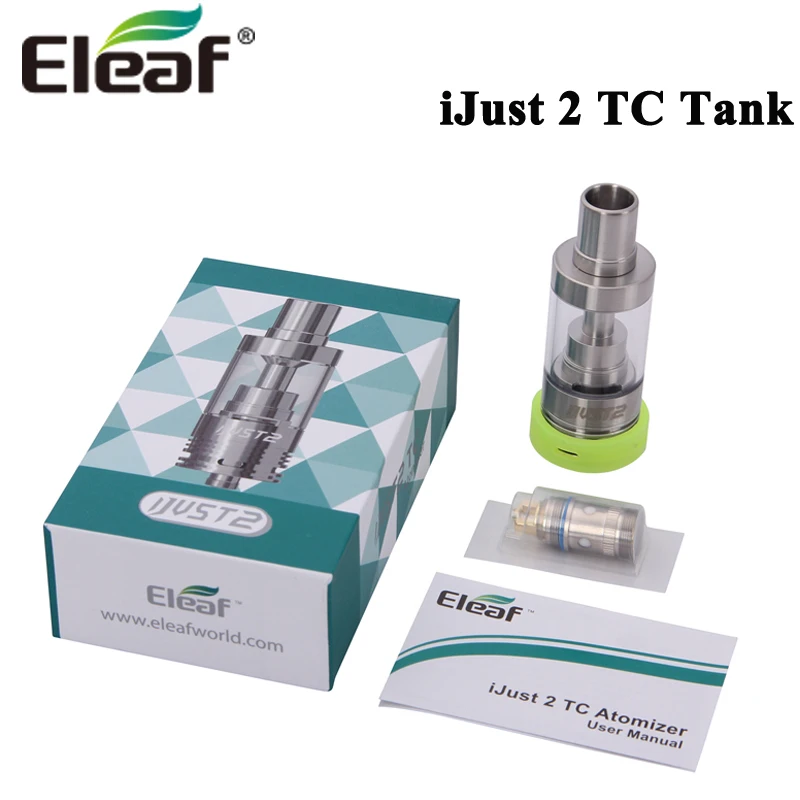 Оригинальный Eleaf iJust 2 распылитель 5 мл и tc атомайзер Танк регулируемый поток