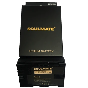 

LP-E6 LP-E6N Lithium Batteries LPE6N LPE6 Digital DSLR Battery For Canon EOS 5D Mark II III 60D 6D 5D4 5Ds 7D2 70D 80D 7D 5DR