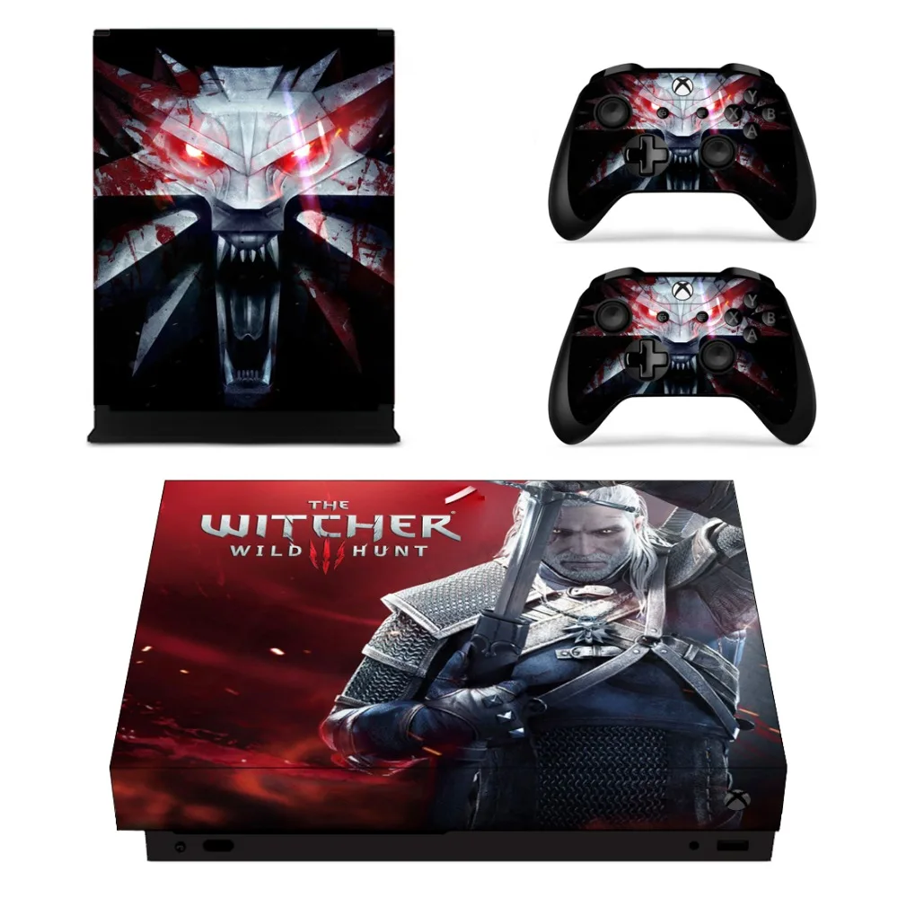 The Witcher 3 Wild Hunt Skin Sticker Decal For Microsoft Xbox One X ...