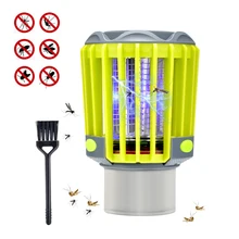 Электрическая противомоскитная лампа светодиодный световая ловушка для насекомых перезаряжаемая антимоскитная лампа USB Отпугиватель комаров на открытом воздухе кемпинга