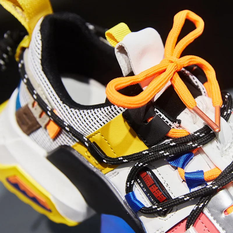 Повседневная обувь Женские кроссовки на платформе zapatos de mujer Модный бренд chaussures