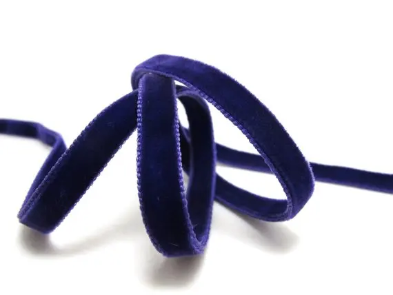 

6 / 9/ 22/ 36mm || DOUBLE SIDED Velvet Ribbon || Swiss Made Nylon Velvet by the YARD