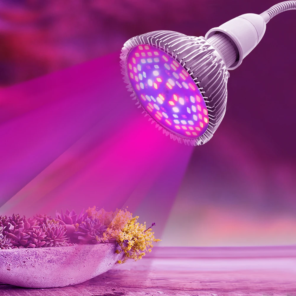 TSLEEN LED Grow Lights Full Spectrum Fitolampy Hydroponics Phyto Lamp E27 For Flowers Vegetables Seedlings Greenhouse Plant